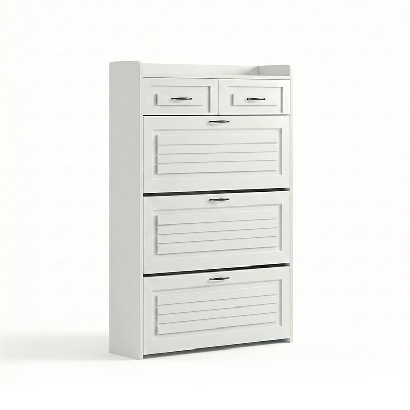 Sapateira Organizadora com 3 Portas 2 Gavetas Compacta Lar Carinhoso